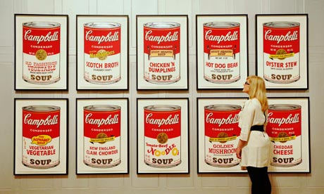 Soup queue  Andy Warhol's Campbell's Soup II (1969) at the Dulwich Picture Gallery.