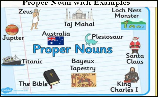 What Is The Meaning Of Proper Noun And Examples