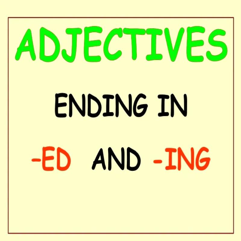 آموزش گرامر وجه وصفی Adjective participle در زبان انگلیسی